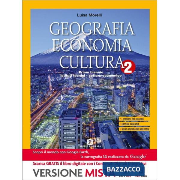 GEOGRAFIA ECONOMIA CULTURA 2 MB + CONT.DIGIT. VOL. 2