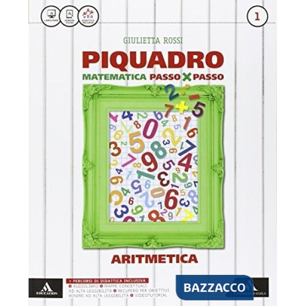 PIQUADRO ARITMETICA 1 + GEOMETRIA 1