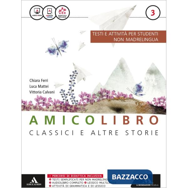 AMICO LIBRO MB + CONT.DIGIT. STRANIERI 3