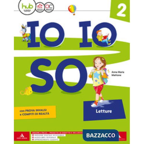 IO IO SO CLASSE 2 + SCRITTURA ARTE MUSICA + LIBRO DISCIPLINE + QUADERN