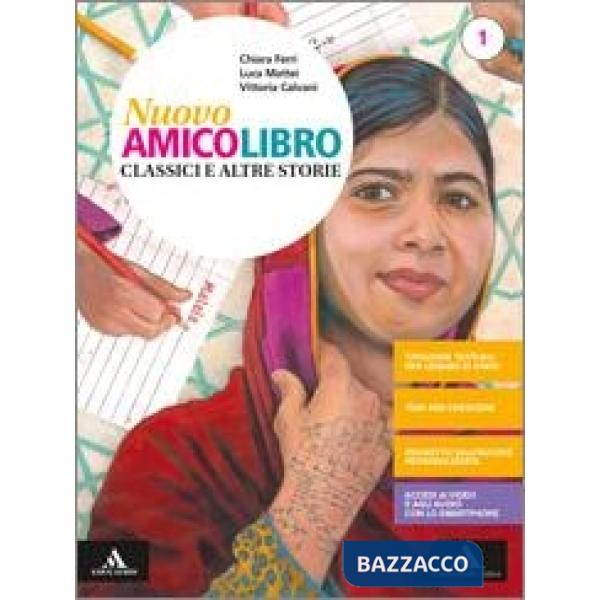 NUOVO AMICOLIBRO 1 + MITO ED EPICA + PERCOSI PER L'APPRENDIMENTO