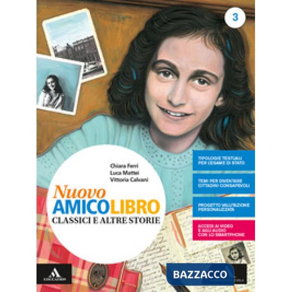 NUOVO AMICOLIBRO 3 + QUADERNO + DVD + LIBRO DIGITALE
