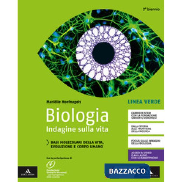 BIOLOGIA-LINEA VERDE BASI MOLECOLARI DELLA VITA EVOLUZIONE E CORPO UMA