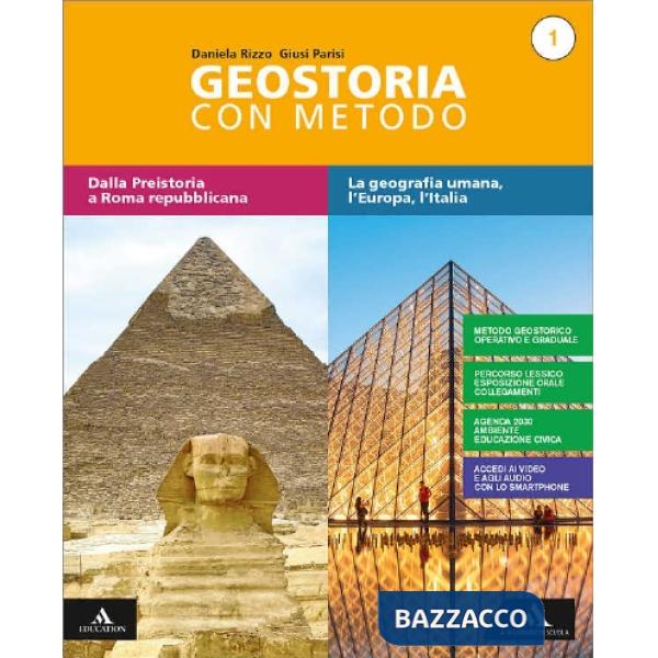 GEOSTORIA CON METODO VOL. 1 + ATLANTE MB + CONT.DIGIT.