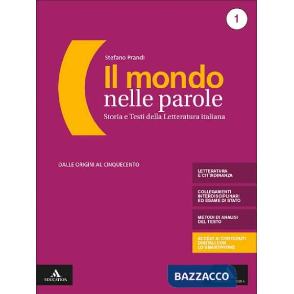 IL MONDO NELLE PAROLE 1 + TUTTE LE MAPPE DELLA LETTERATURA + NUOVO ESA