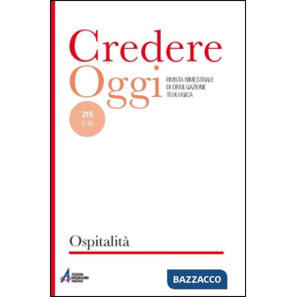 Ospitalità. Vol. 215