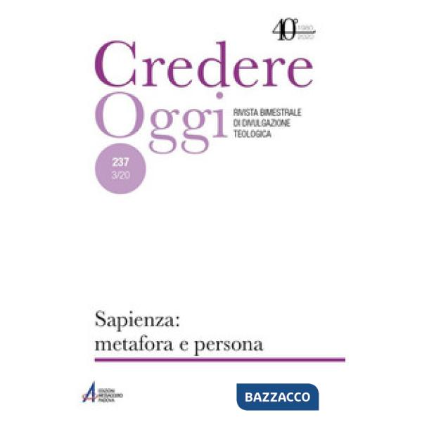 Credereoggi. Vol. 237