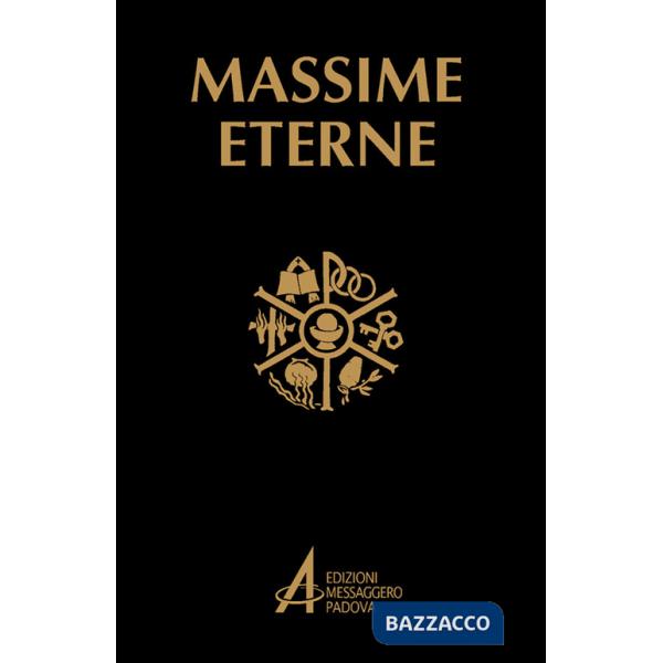Massime eterne. Preghiere e meditazioni. Copertina nera
