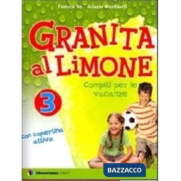 GRANITA AL LIMONE 3 + LETTURA