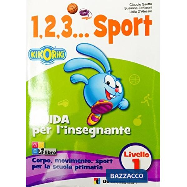 1, 2, 3 SPORT 1 GUIDA + POSTER + CD