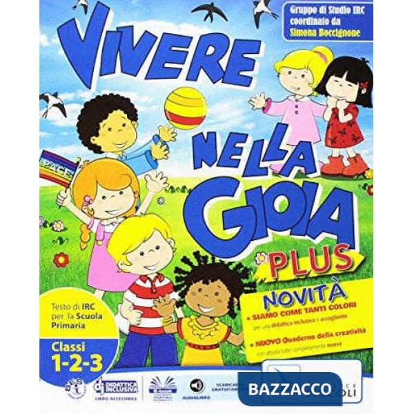 VIVERE NELLA GIOIA PLUS 1 2 3 + SCHEDE + BES/DSA