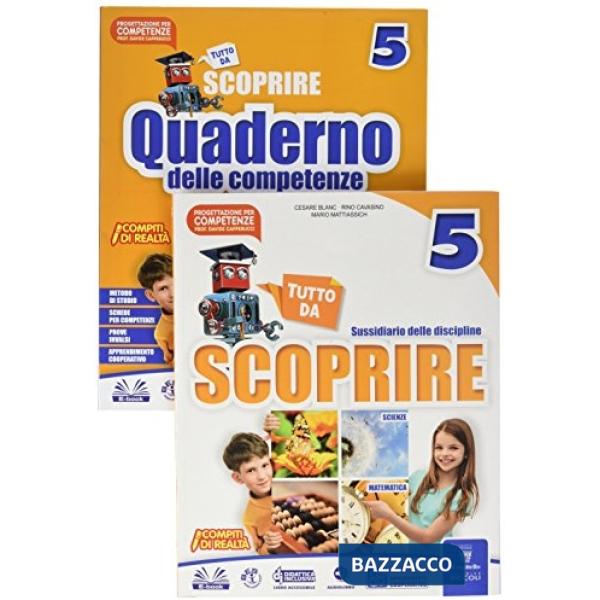 TUTTO DA SCOPRIRE PLUS VOL. 5 MATE/SCI + EBOOK