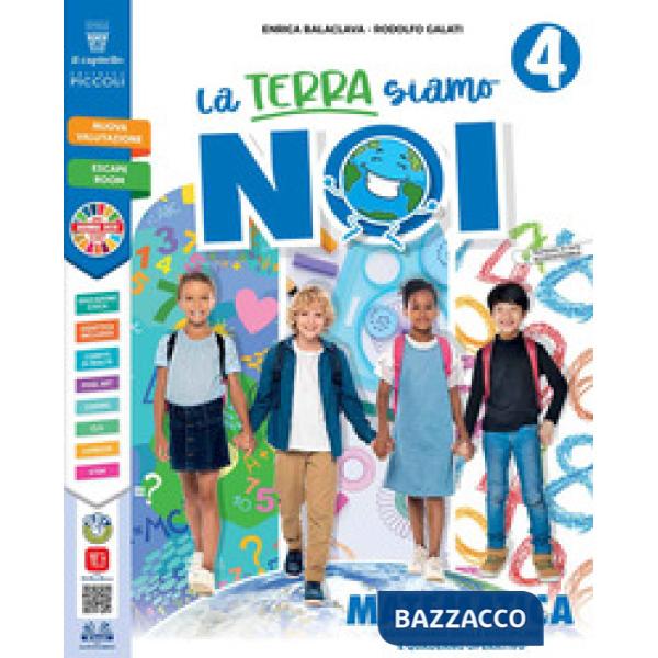 LA TERRA SIAMO NOI! 4 + E-BOOK MAT-SCI