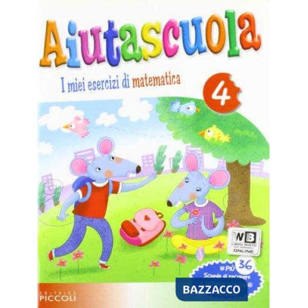AIUTASCUOLA MATEMATICA 4 + INVALSI