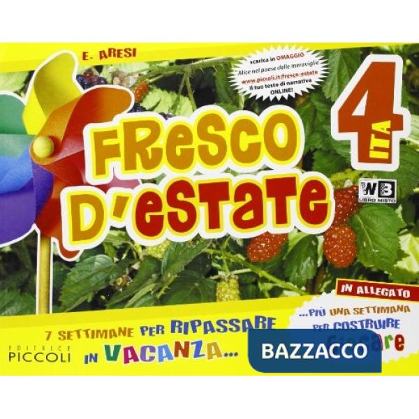 FRESCO D'ESTATE ITALIANO VOLUME 4 + NARRATIVA ON