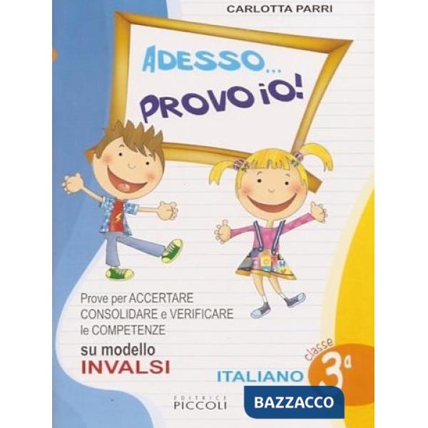 ADESSO PROVO IO INVALSI ITAL. 3