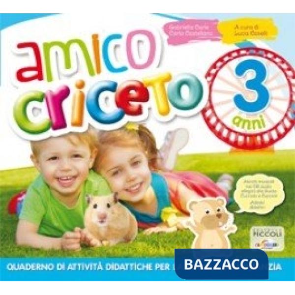 AMICO CRICETO 3 ANNI CONFEZIONE