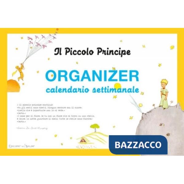 ORGANIZER. PICCOLO PRINCIPE