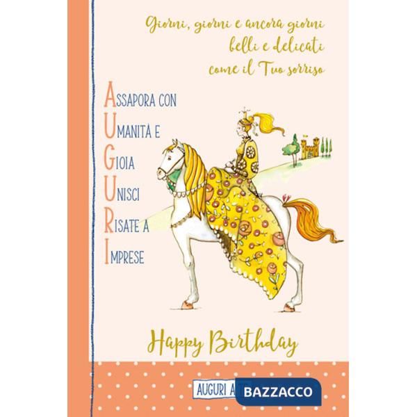 AUGURI A TE. HAPPY BIRTHDAY LEI