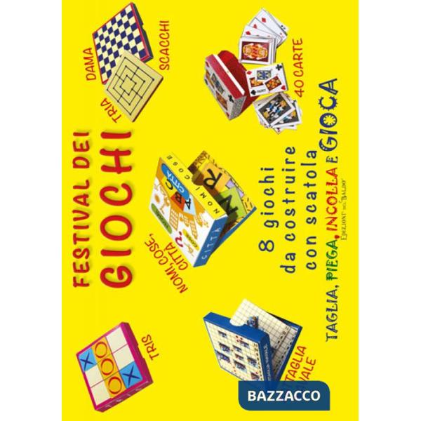 Festival dei giochi. 8 giochi d costruire con scatola