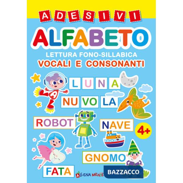 Adesivi alfabeto. Con adesivi. Ediz. illustrata