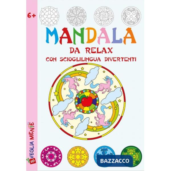 Mandala da relax con scioglilingua divertenti