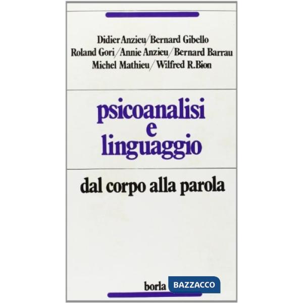 Psicoanalisi e linguaggio