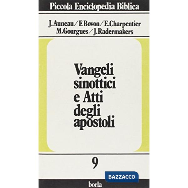 Vangeli sinottici e Atti degli apostoli