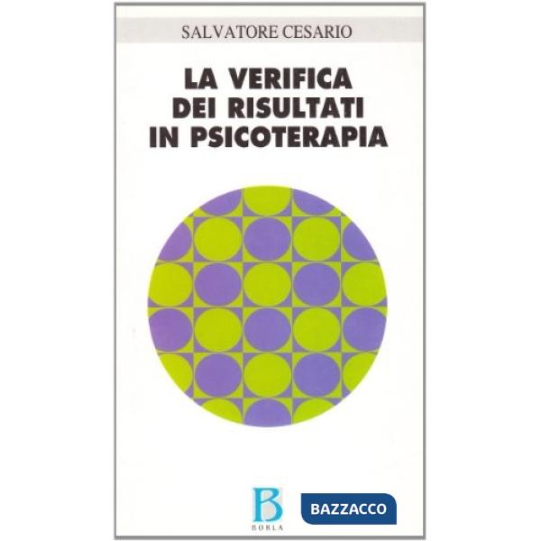 Verifica dei risultati in psicoterapia (La)