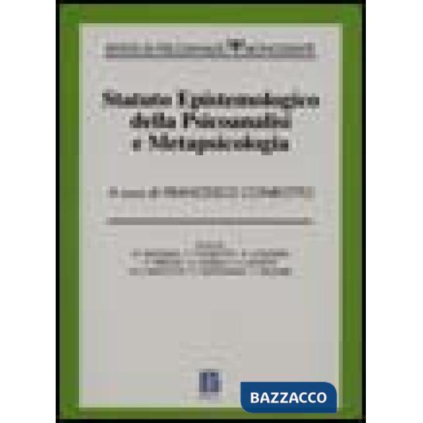 Statuto epistemologico della psicoanalisi e metapsicologia
