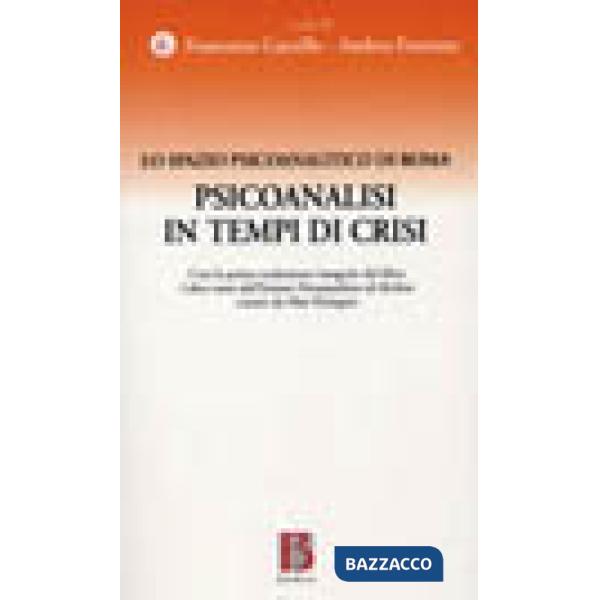 Psicoanalisi in tempi di crisi