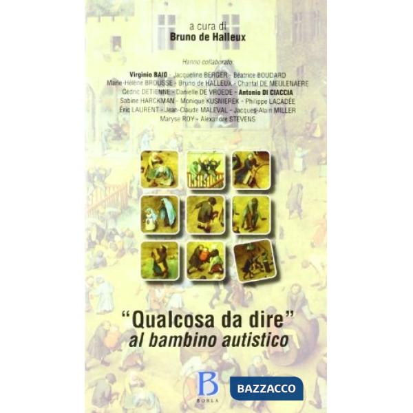 «Qualcosa da dire» al bambino autistico. Pratique à plusieurs all'Antenna 110