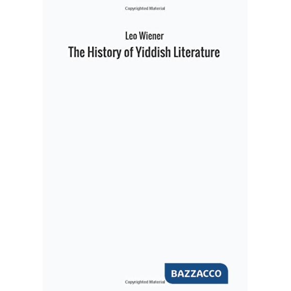 History of yiddish literature (The)