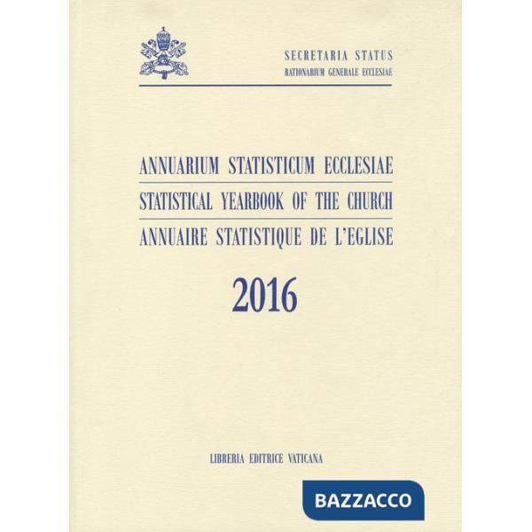 Annuarium statisticum Ecclesiae (2016)