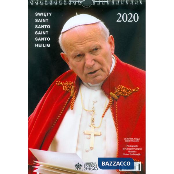 Santo Giovanni Paolo II. Calendario 2020