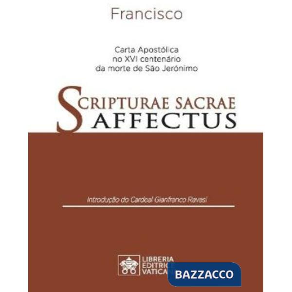 Scripturae Sacrae Affectus. Carta Apostólica no XVI centenário da morte de São Jerónimo