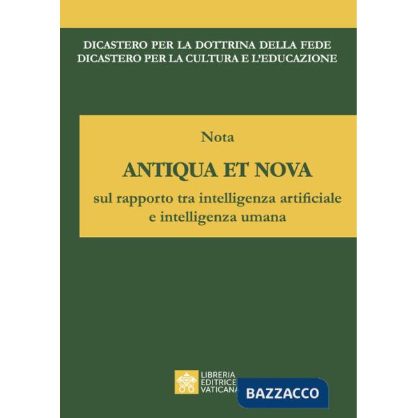Nota antiqua et nova sul rapporto tra intelligenza artificiale e intelligenza umana
