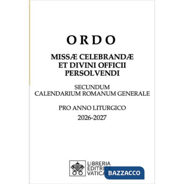 Ordo missae. Celebrandae et divini officii persolvendi