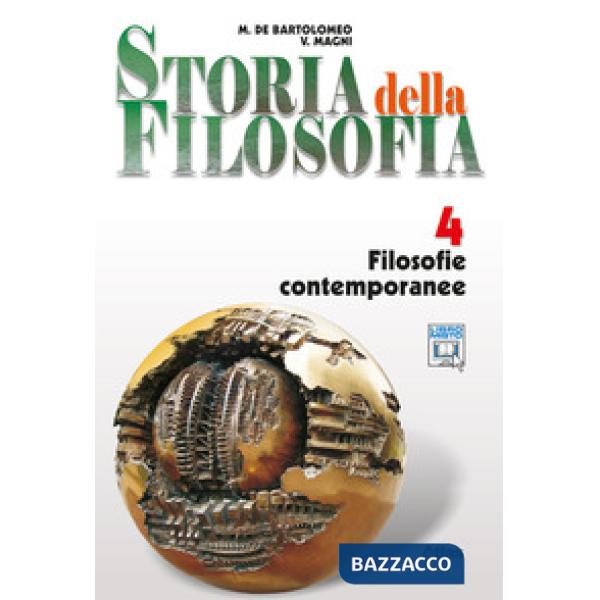 STORIA DELLA FILOSOFIA VOLUME 4 FILOSOFIE CONTEMPO
