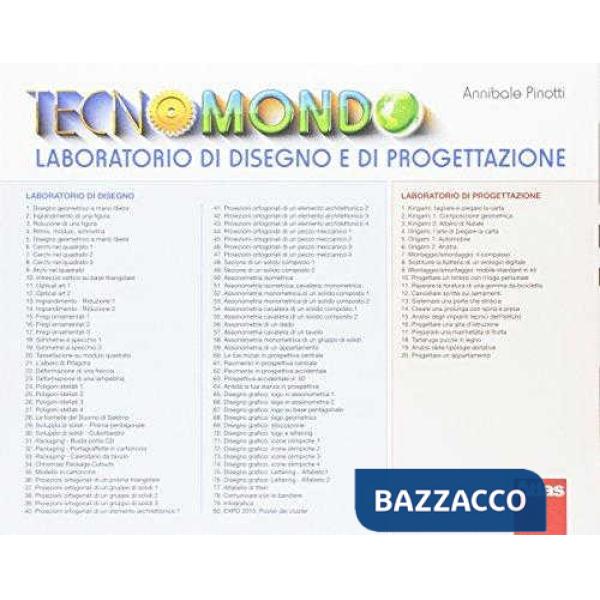 TECNOMONDO LABORATORIO DI DISEGNO E PROGETTAZIONE