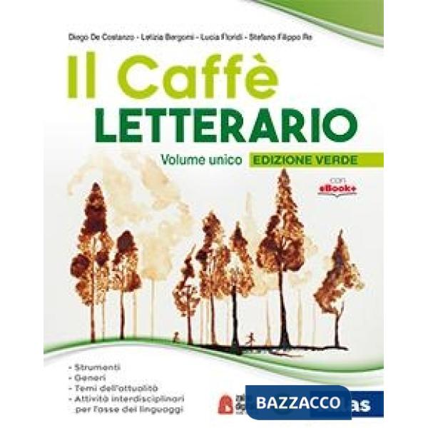 IL CAFFE' LETTERARIO EDIZ. VERDE 2 TOMI + LIBRO AT