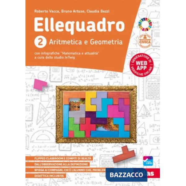 ELLEQUADRO 2 ARITMETICA + GEOGRAFIA VOL. UNICO