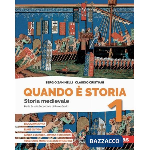 QUANDO E' STORIA 1 STORIA MEDIEVALE CON IMPARO A STUDIARE + ED. CIVICA