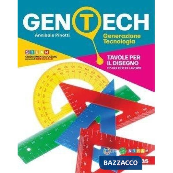 GEN TECH EBOOK MATERIALI E AREE TECNOLOGICHE + DISEGNO E CODING + LAB