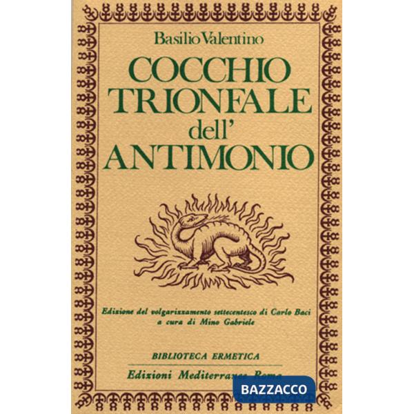 Cocchio trionfale dell'antimonio