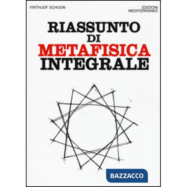 Riassunto di metafisica integrale
