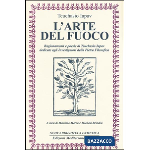 Arte del fuoco. Ragionamenti e poesie di Teuchasio Iapav dedicate agli investigatori della pietra filosofica (L')