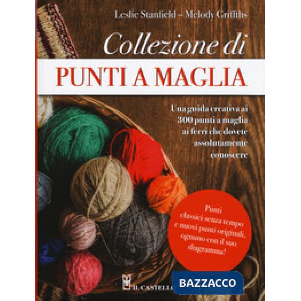 Collezione di punti a maglia