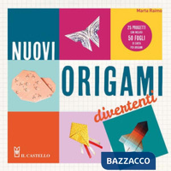 Nuovi origami divertenti. 25 progetti con inclusi 50 fogli di carta per origami. Ediz. a colori. Con Materiale a stampa miscella