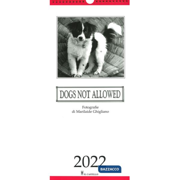 Dogs not allowed. Calendario 2022